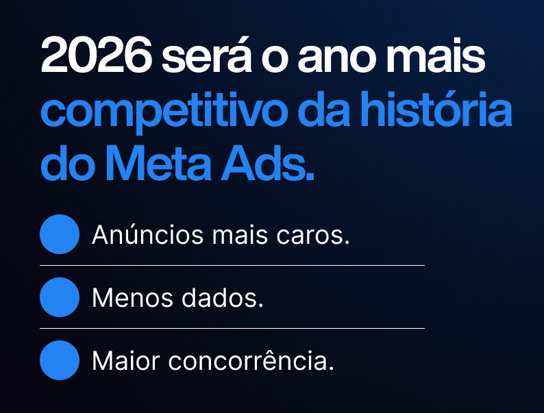 meta ads 2026. Foto do nosso Instagram. (Registro autoral).