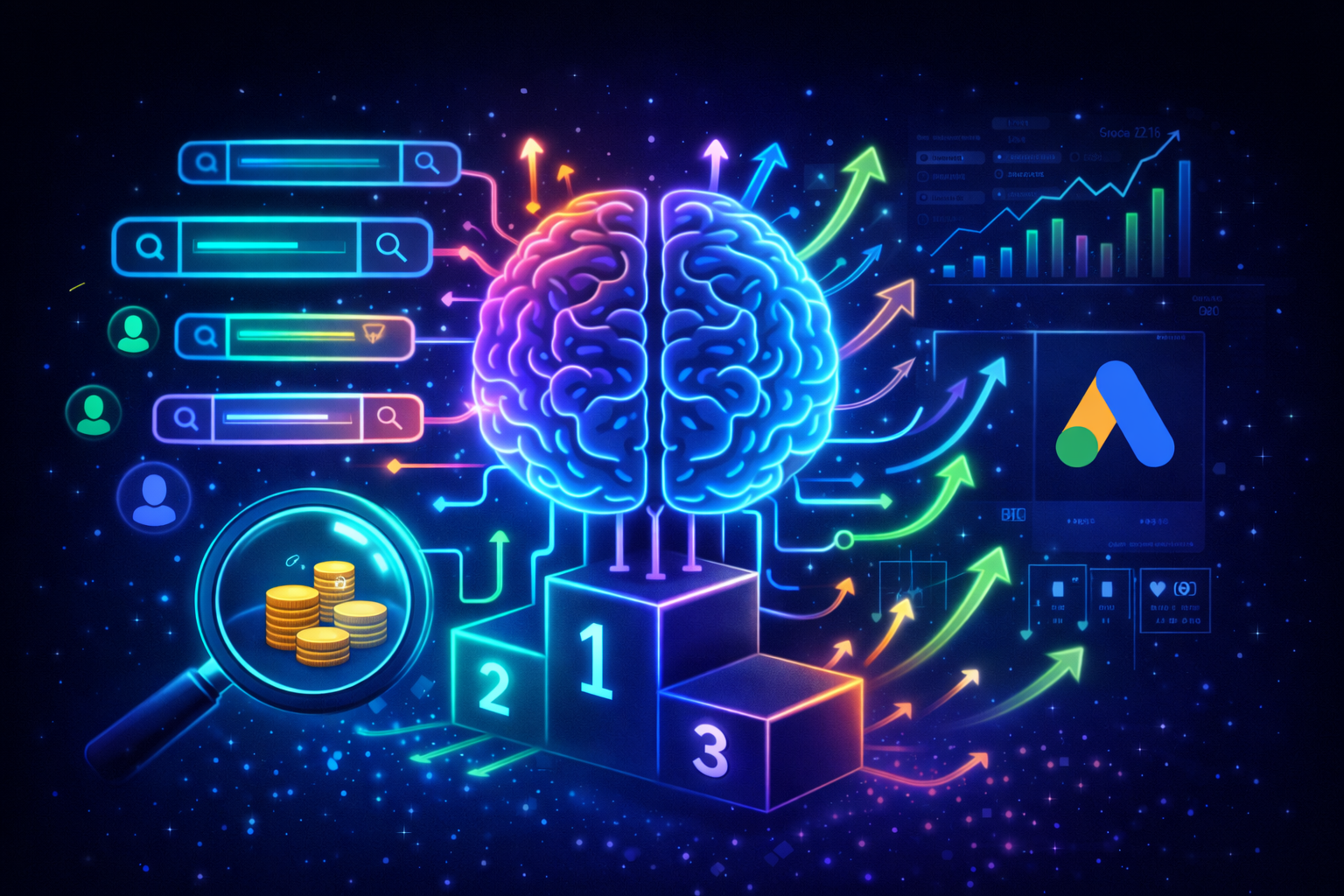 O poder da correspondência ampla no Google Ads