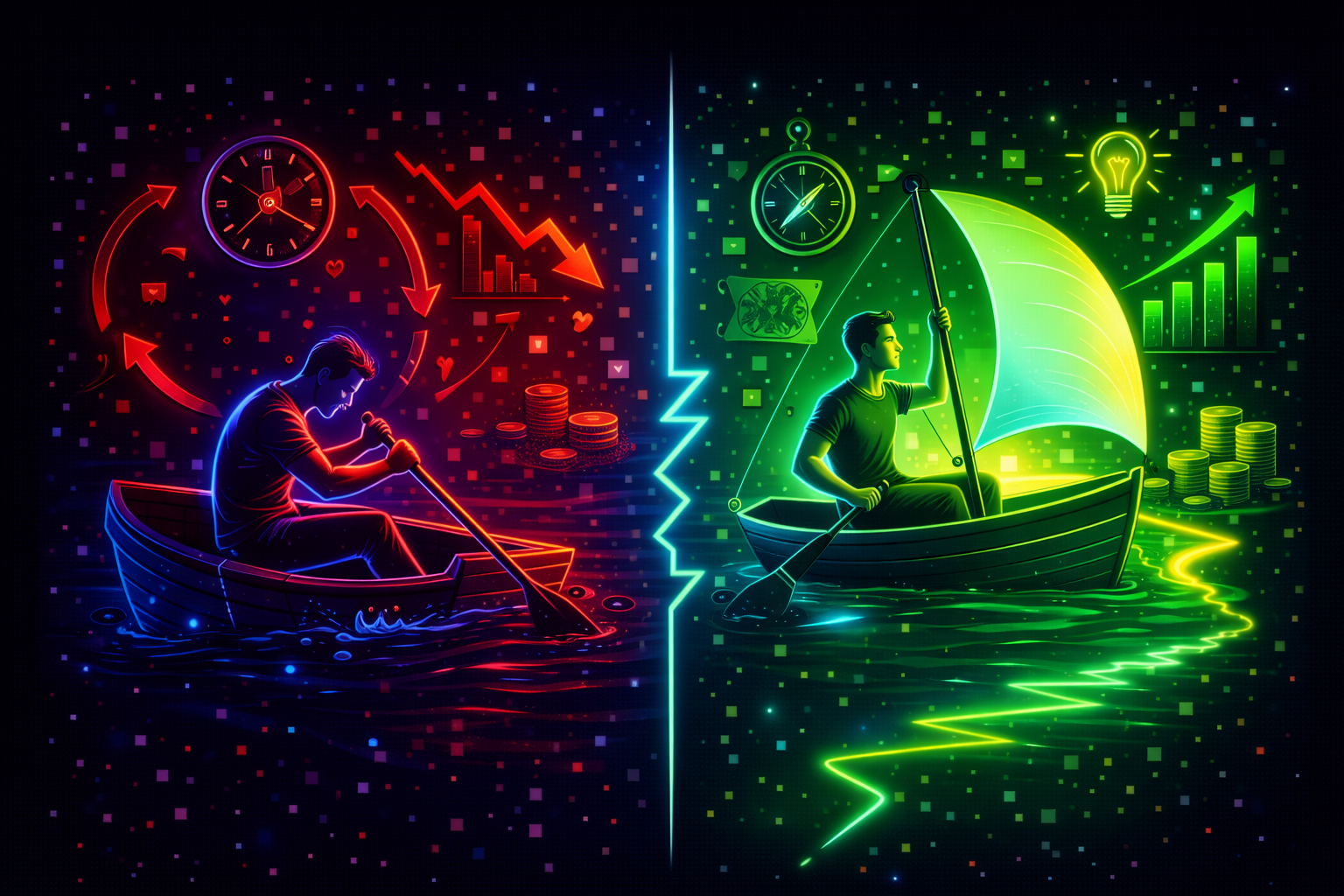 Trabalhar mais não significa ganhar mais: lição de empreendedor