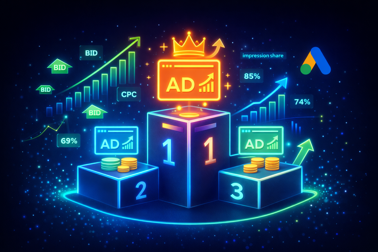 Vale a pena disputar a primeira posição no Google Ads?