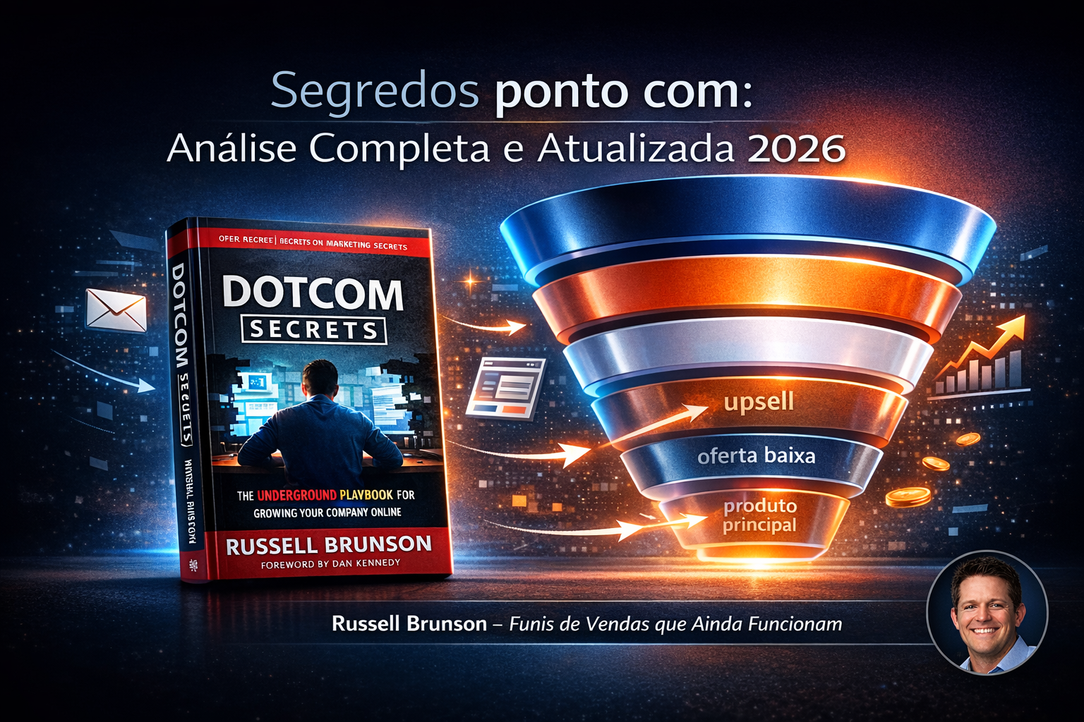 Segredos ponto com (DotCom Secrets) de Russell Brunson